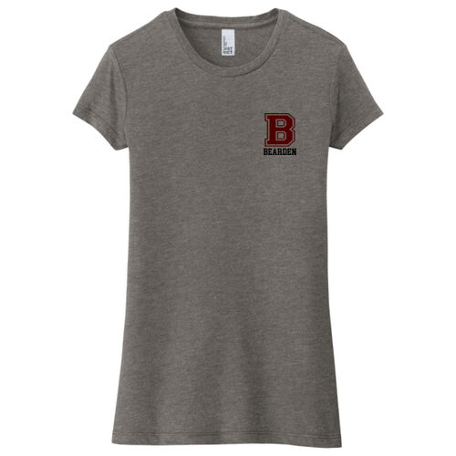 Lady Bulldogs B Front Crest & Full Back   - Women's Fitted Perfect Tri ® Tee Thumbnail