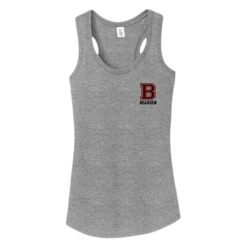 Lady Bulldogs B Front Crest & Full Back   - Women's Perfect Tri ® Racerback Tank Thumbnail