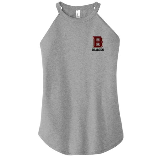 Lady Bulldogs B Front Crest & Full Back   - Women's Perfect Tri ® Rocker Tank Thumbnail