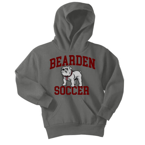 Bearden Soccer Dog  - Youth Core Fleece Pullover Hooded Sweatshirt Thumbnail