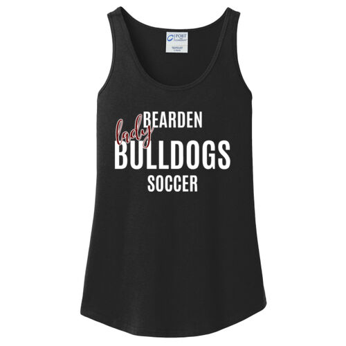 Bearden Lady B Soccer - Ladies Core Cotton Tank Top Thumbnail