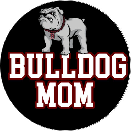 Personalized - 5.75 in. Circle Car Magnet  Thumbnail