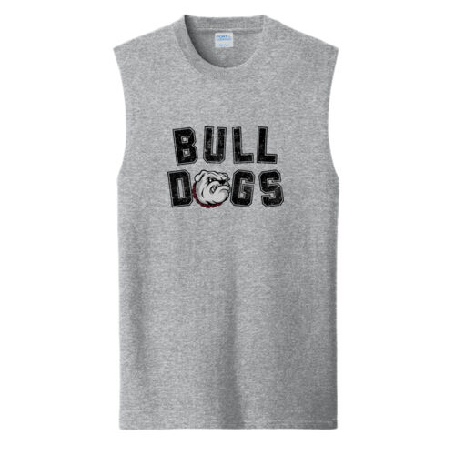 Vintage Bulldogs  - Core Cotton Sleeveless Tee Thumbnail
