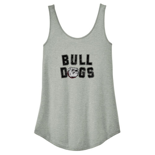 Vintage Bulldogs  - Women's Perfect Tri ® Relaxed Tank Thumbnail