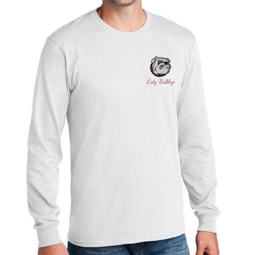 Paw Column Back  - Long Sleeve Core Cotton Tee Thumbnail