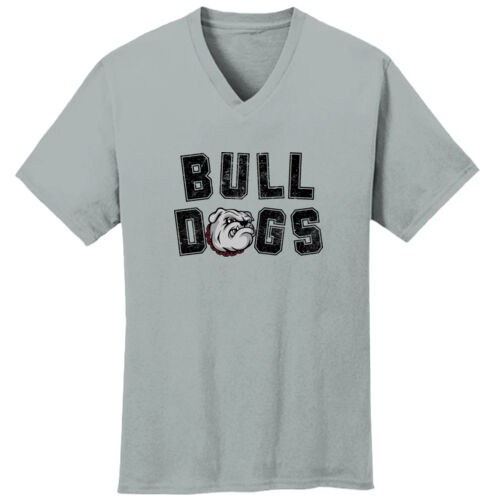 Vintage Bulldogs  - Core Cotton V Neck Tee Thumbnail