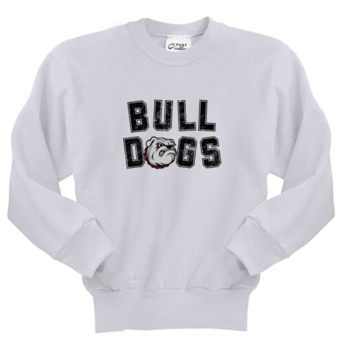Vintage Bulldogs  - Youth Core Fleece Crewneck Sweatshirt Thumbnail