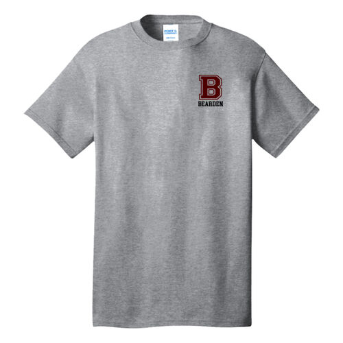 Lady Bulldogs B Front Crest & Full Back   - Tall Core Cotton Tee Thumbnail