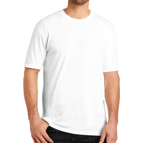 Custom No Minimum District Perfect Tri Tee DM130 Front View