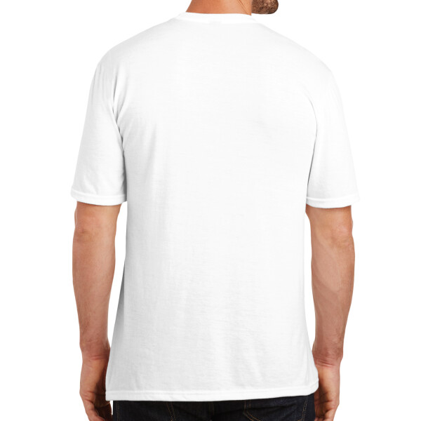 Custom No Minimum District Perfect Tri Tee DM130 Back View