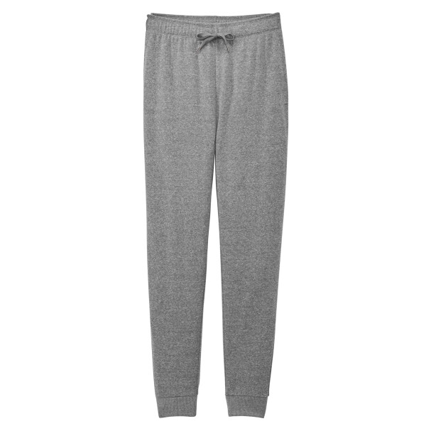 custom no minimum printed women's perfect Tri Fleece Jogger Front