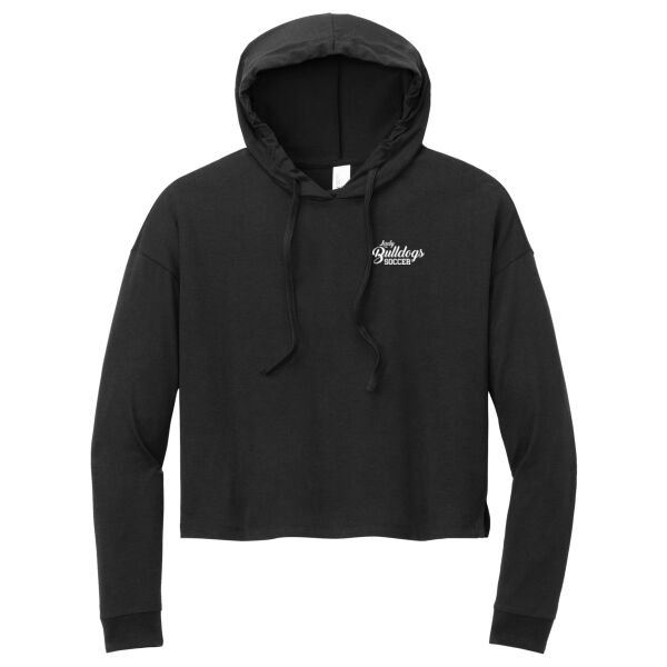 State Champs Crest Front & Full Back   - Women's Perfect Tri ® Midi Long Sleeve Hoodie Thumbnail