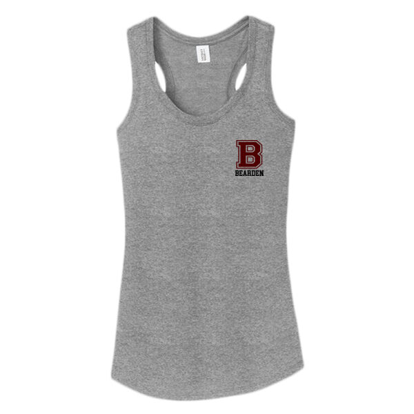 Lady Bulldogs B Front Crest & Full Back   - Women's Perfect Tri ® Racerback Tank Thumbnail
