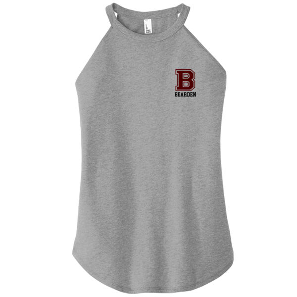 Lady Bulldogs B Front Crest & Full Back   - Women's Perfect Tri ® Rocker Tank Thumbnail