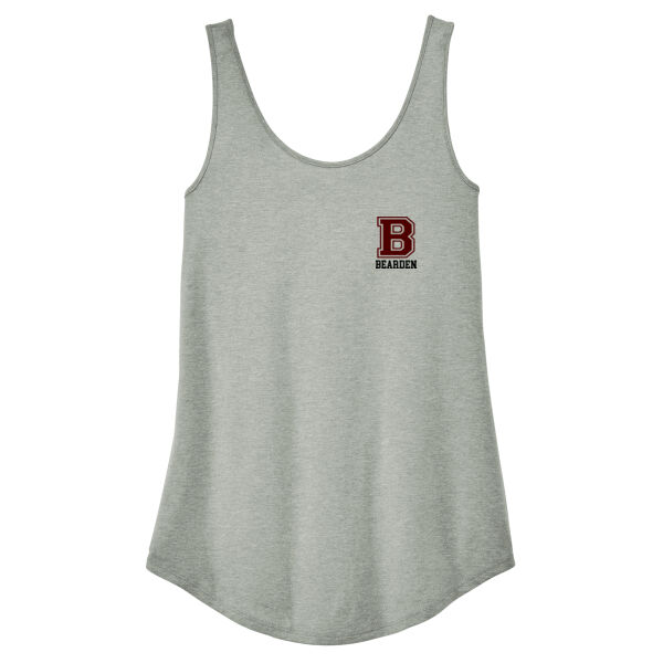 Lady Bulldogs B Front Crest & Full Back   - Women's Perfect Tri ® Relaxed Tank Thumbnail