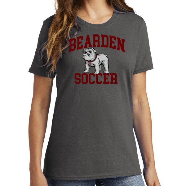 Bearden Soccer Dog  - Ladies Core Cotton Tee Thumbnail