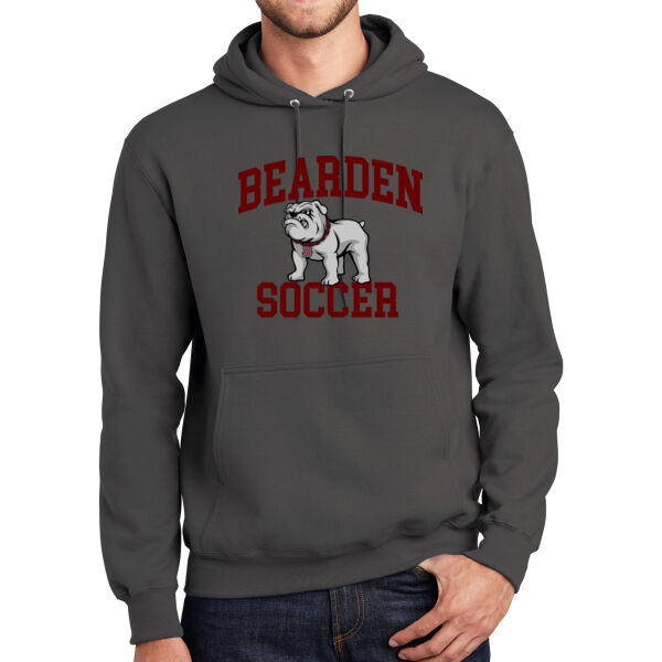 Bearden Soccer Dog  - Tall Essential Fleece Pullover Hooded Sweatshirt Thumbnail
