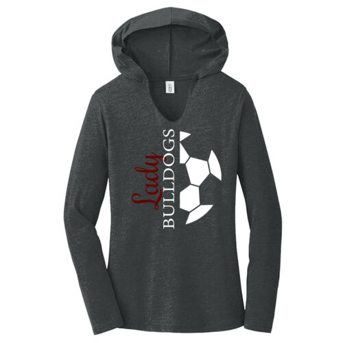 LadyB Half Ball   - Women's Perfect Tri ® Long Sleeve Hoodie Thumbnail