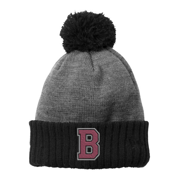 Varsity B    - Colorblock Cuffed Beanie Thumbnail