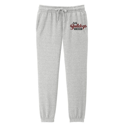 Lady Bulldog Soccer Script - Women's V.I.T.  Fleece Sweatpant Thumbnail