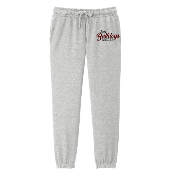 Lady Bulldog Soccer Script - Women's V.I.T.  Fleece Sweatpant Thumbnail