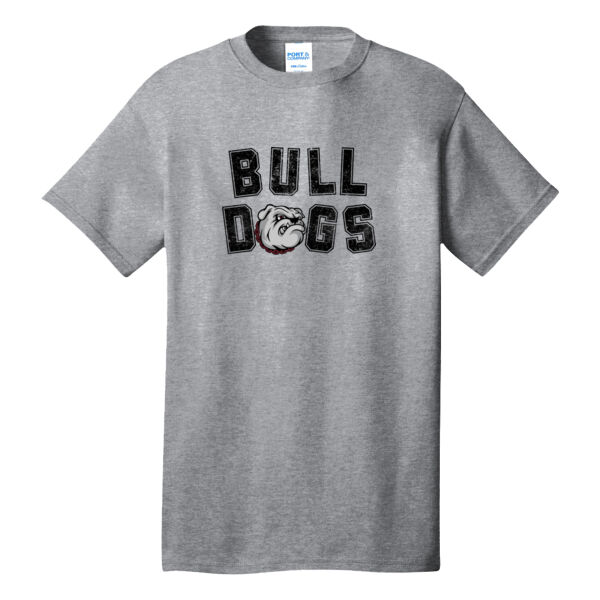Vintage Bulldogs  - Tall Core Cotton Tee Thumbnail