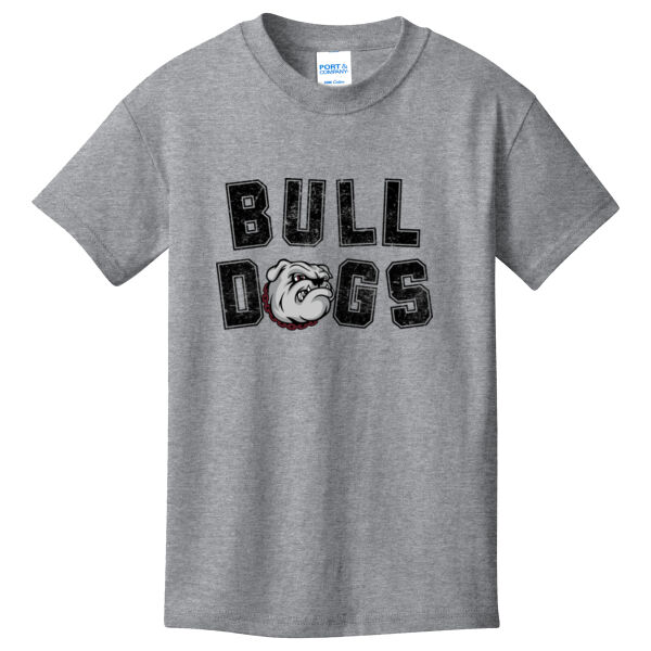 Vintage Bulldogs  - Youth Core Cotton Tee Thumbnail