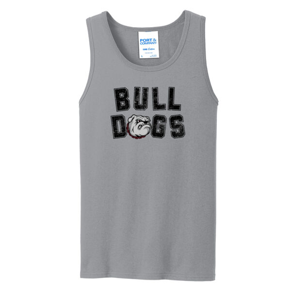 Vintage Bulldogs  - Core Cotton Tank Top Thumbnail