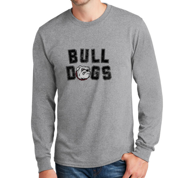 Vintage Bulldogs  - Long Sleeve Core Cotton Tee Thumbnail