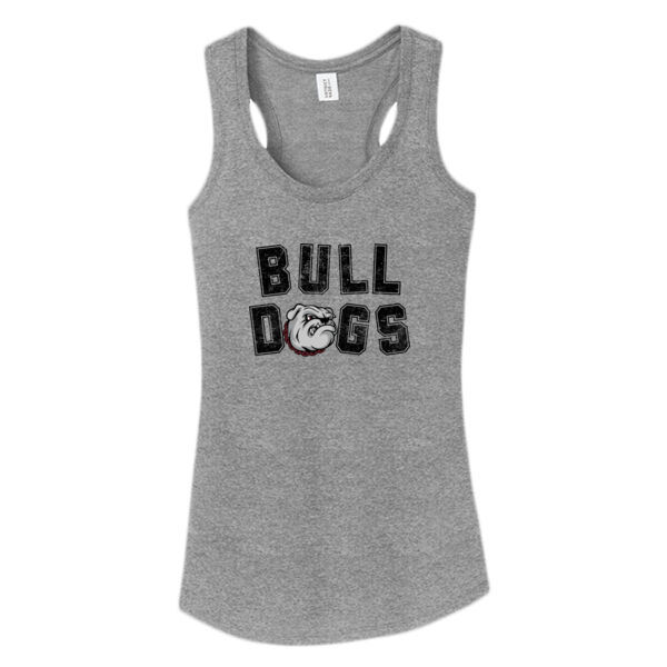 Vintage Bulldogs  - Women's Perfect Tri ® Racerback Tank Thumbnail