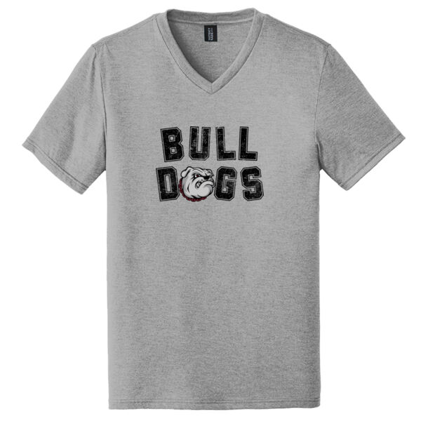 Vintage Bulldogs  - Perfect Tri ® V Neck Tee Thumbnail