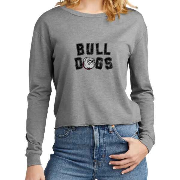 Vintage Bulldogs  - Women's Perfect Tri ® Midi Long Sleeve Tee Thumbnail