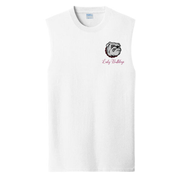 Paw Column Back  - Core Cotton Sleeveless Tee Thumbnail