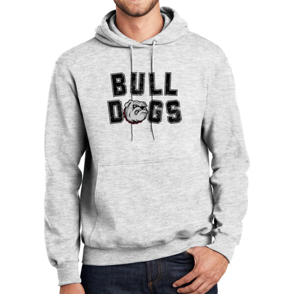 Vintage Bulldogs  - Tall Essential Fleece Pullover Hooded Sweatshirt Thumbnail