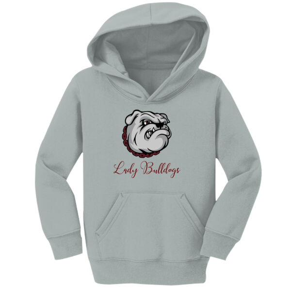 Paw Column Left Sleeve   - Toddler Core Fleece Pullover Hooded Sweatshirt Thumbnail