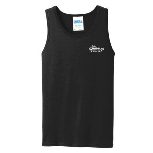 State Champs Crest Front & Full Back   - Core Cotton Tank Top Thumbnail