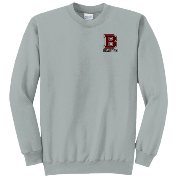 Lady Bulldogs B Front Crest & Full Back   - Core Fleece Crewneck Sweatshirt Thumbnail