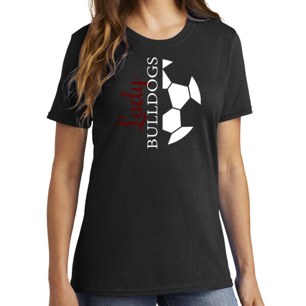 LadyB Half Ball   - Ladies Core Cotton Tee Thumbnail