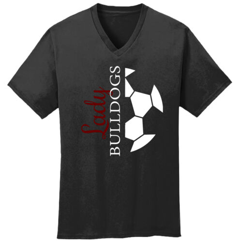 LadyB Half Ball   - Core Cotton V Neck Tee Thumbnail