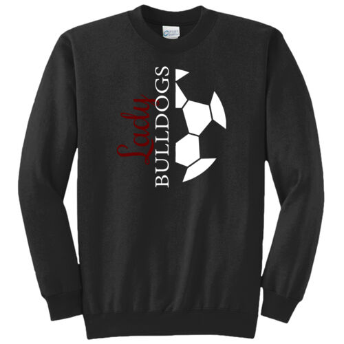 LadyB Half Ball   - Core Fleece Crewneck Sweatshirt Thumbnail