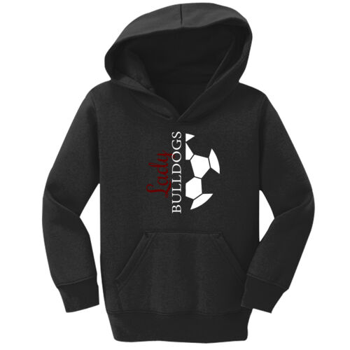 LadyB Half Ball   - Toddler Core Fleece Pullover Hooded Sweatshirt Thumbnail