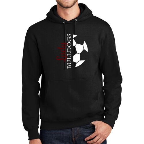 LadyB Half Ball   - Tall Essential Fleece Pullover Hooded Sweatshirt Thumbnail