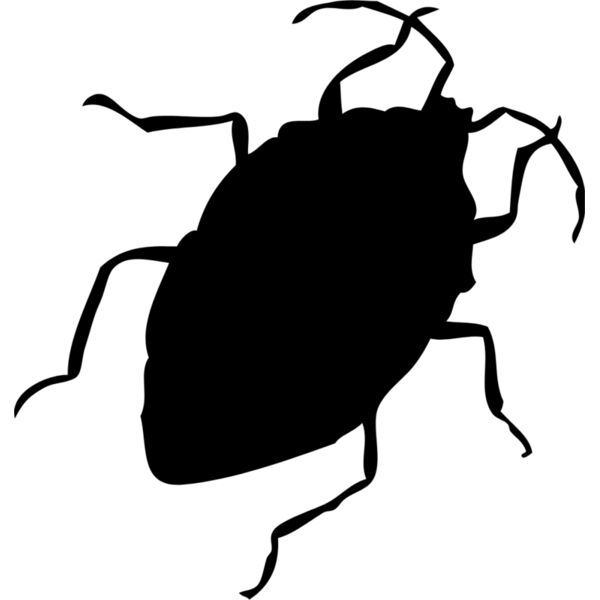 Bed Bug Silhouette 5 Thumbnail