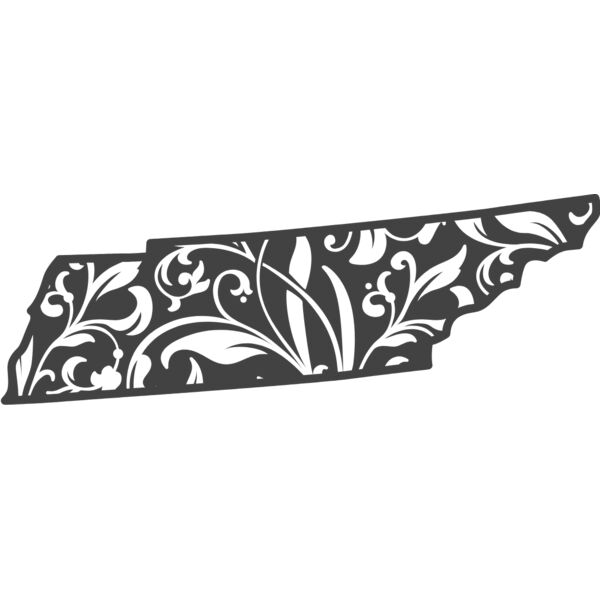 Tennessee Map Silhouette 2 Thumbnail
