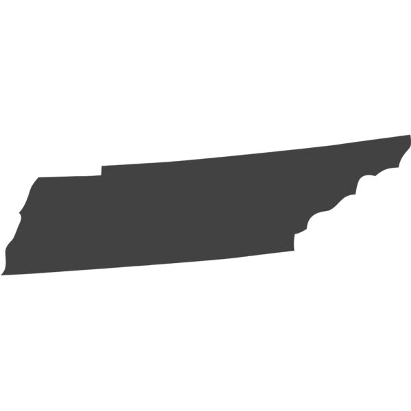 Tennessee Map Silhouette 3 Thumbnail