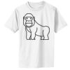 1-DAY RUSH NO MINIMUM Toddler Core Cotton Tee Thumbnail
