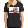 Ladies Core Cotton V-Neck Tee Thumbnail