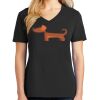 Ladies Core Cotton V-Neck Tee Thumbnail