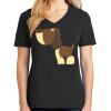Ladies Core Cotton V-Neck Tee Thumbnail