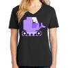 Ladies Core Cotton V-Neck Tee Thumbnail